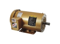 Baldor CEM3558T 2 HP, 1755 RPM, three-phase Super-E premium efficient motor with NEMA 145TC frame and Totally Enclosed Fan Cooled (TEFC) enclosure. C-