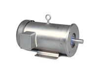 Baldor CESSWDM3559T 3 HP, 3470 RPM three-phase washdown duty motor with 145TC NEMA frame and Totally Enclosed Fan Cooled (TEFC) enclosure. Designed fo