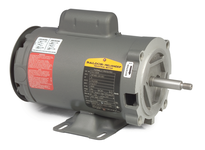 Baldor CJL1309A 1 HP, 3450 RPM single-phase jet pump motor with 56J NEMA frame and Open Drip Proof (ODP) enclosure. Features a stainless steel threade