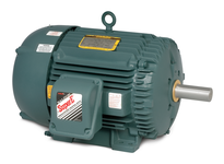 Baldor ECP84108T-4 30 HP, 3525 RPM, 3-phase severe duty motor with 286TS NEMA frame and Totally Enclosed Fan Cooled (TEFC) enclosure. IEEE 841 certifi
