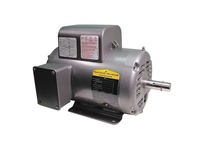 Baldor L1322T single-phase general purpose motor, 2 HP, 1725 RPM, NEMA 145T frame, Open Drip Proof (ODP) enclosure. Operates on 115/208-230V at 60 Hz