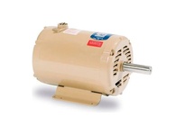 Baldor UCC5700 7 HP, 3450 RPM single-phase open enclosure motor with NEMA 184TZ frame. Operates on 230V at 60 Hz. Designed for high-speed applications