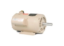 Baldor UCL345 4.5 HP, 3450 RPM single-phase open drip-proof electric motor with 182Z NEMA frame. Operates on 230V, 60 Hz power. Designed for high-spee
