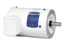 Baldor VEWDM3546 1 HP, 1745 RPM, 3-phase washdown duty motor with NEMA 56C frame and Totally Enclosed Non-Ventilated (TENV) enclosure. Designed for fo