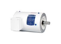 Baldor VEWDM3554 1.5 HP, 1755 RPM three-phase washdown duty motor with NEMA 56C frame and Totally Enclosed Non-Ventilated (TENV) enclosure. Designed f