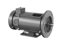 Baldor VP3436D DC permanent magnet motor, 0.75 HP, 1750 RPM, D80D frame, Totally Enclosed Fan Cooled (TEFC) enclosure, F2 mounting. Designed for varia