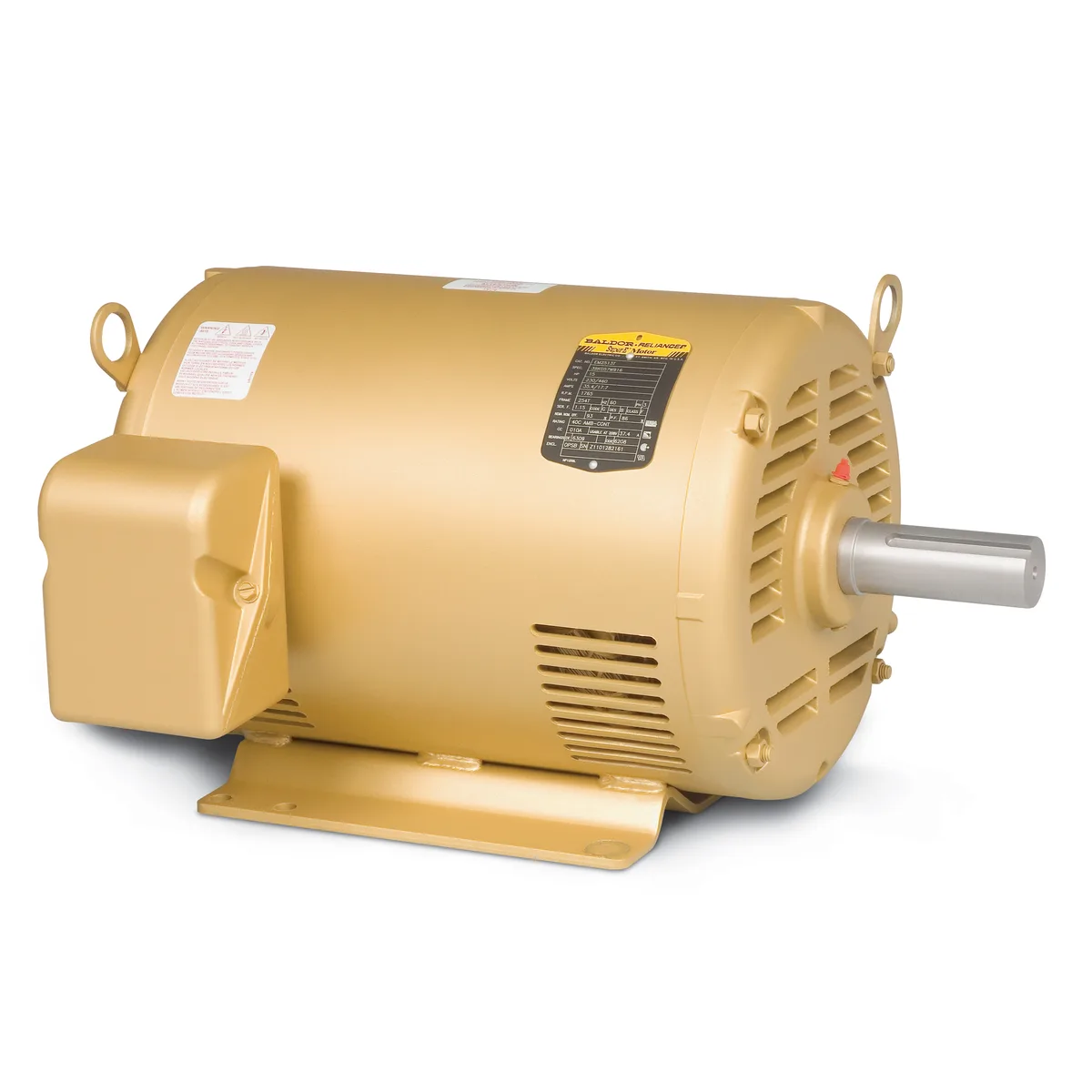 Baldor EM3116T-8G 1HP Three Phase Electric Motor