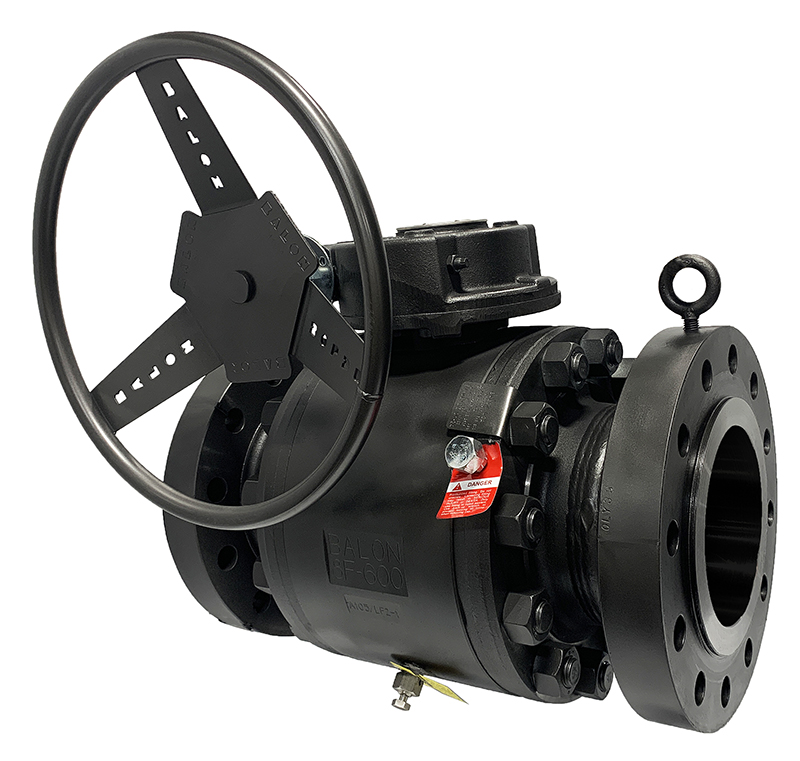 Balon Valve Series T Carbon Steel Trunnion Ball Valve ANSI Class 600 10F-T63CN-RF