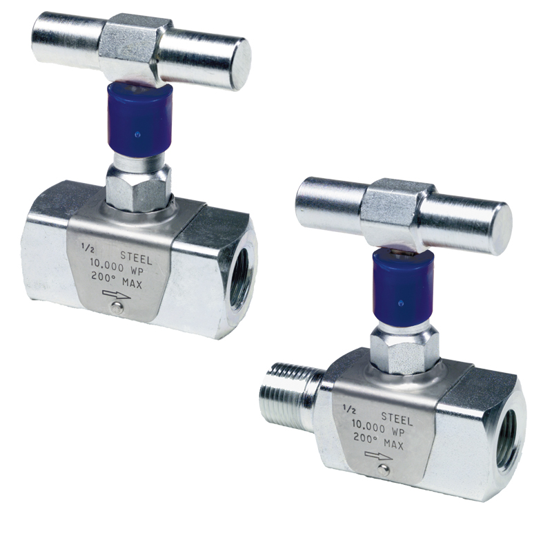 Balon Valve 10000 PSI Metal Seated Carbon Steel Needle Valve N203-MF