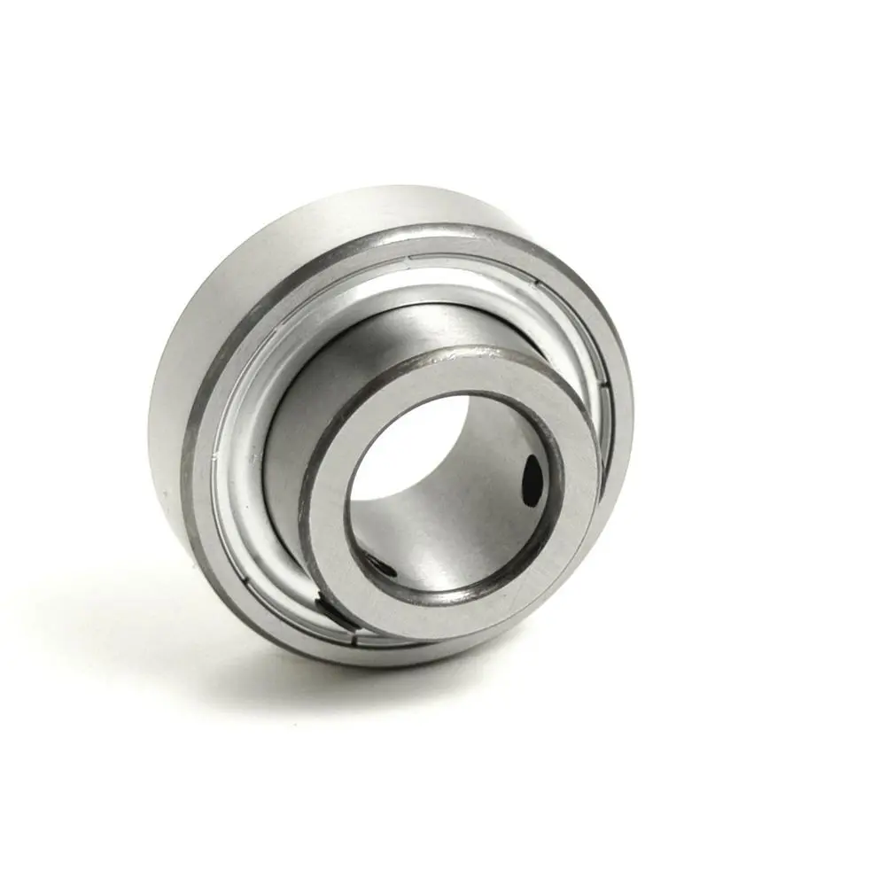 Bearings Limited TRITAN CSB206-19 Insert Ball Bearing, Light Duty, Narrow Inner Ring, Cylindrical OD, Set Screw Locking, Non-Relubricatable, 1.1875 in Bore, 62 mm OD