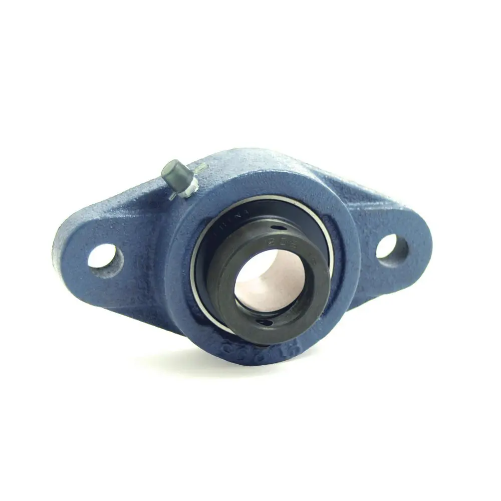 Bearings Limited TRITAN HCFLU207-22R3 2-Bolt Flange Ball Bearing Mounted Unit, 1.375 in Bore, Eccentric Collar Locking, 2 Triple Lip Seals
