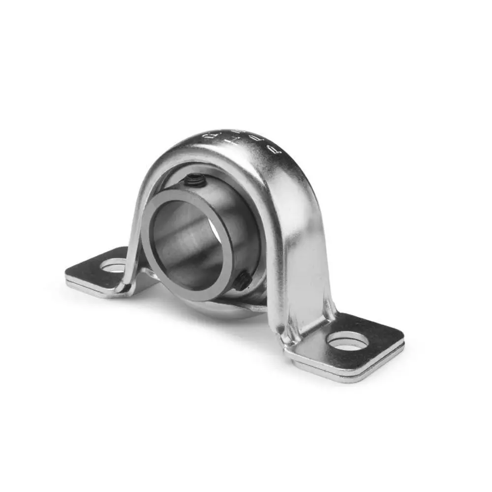 Bearings Limited TRITAN SBPP207-35MM Pillow Block Ball Bearing Mounted Unit, Light Duty, 35 mm Bore, Pressed Steel Housing, Set Screw Locking