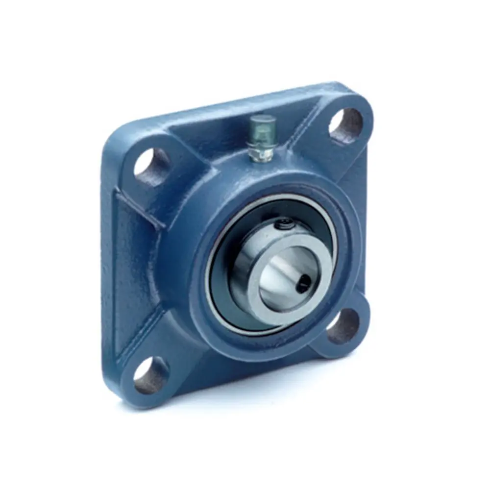 Bearings Limited TRITAN UCF210-50MM 4-Bolt Flange Ball Bearing Mounted Unit, 50 mm Bore, Set Screw Locking