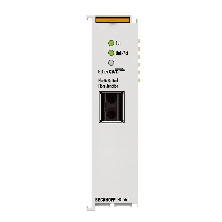 Beckhoff 1-port EtherCAT plastic optical fiber junction EK1561