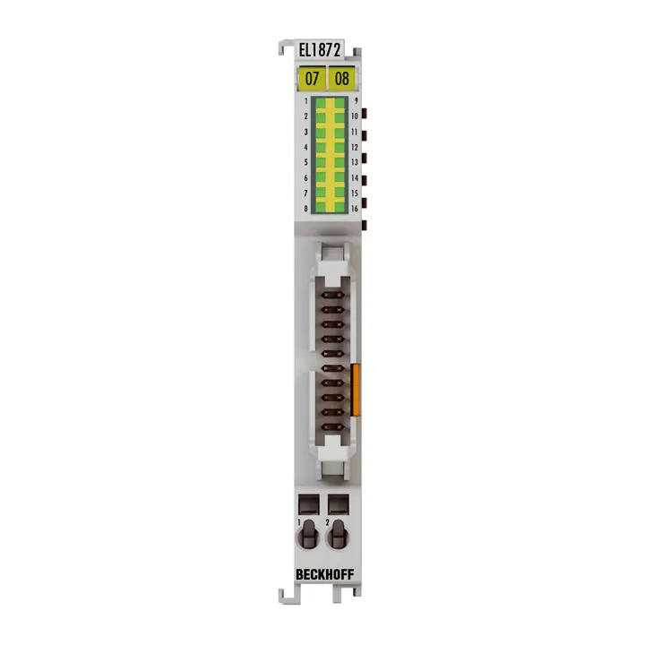 Beckhoff EtherCAT Terminal, 16-channel digital input, 24 V DC, 10 µs, flat-ribbon cable EL1872