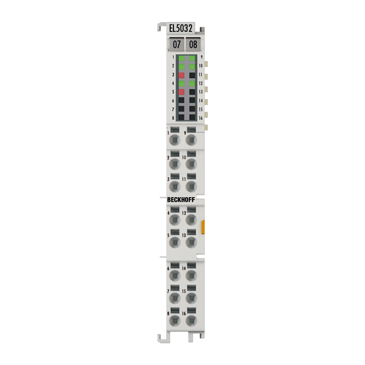 Beckhoff EtherCAT Terminal, 2-channel encoder interface, EnDat® 2.2 EL5032