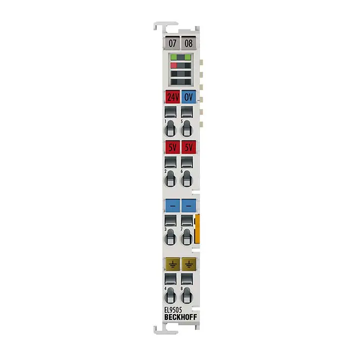 Beckhoff EtherCAT Terminal, power supply, 5 V DC, 0.5 A EL9505
