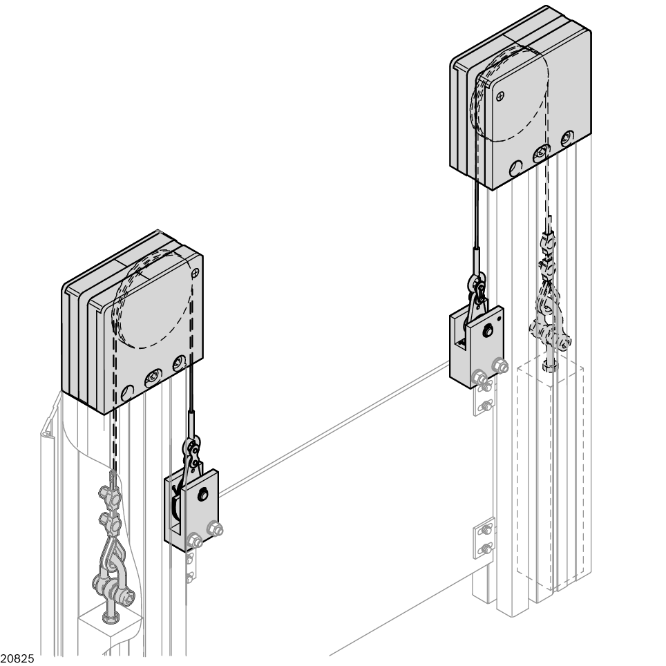 Bosch Rexroth RETURN BLOCK GEWICHTSAUSGLEICH