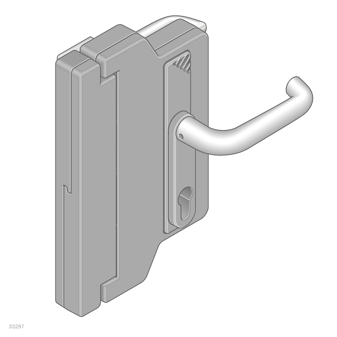 Bosch Rexroth ADAPTER PLATE BOX LOCK ECOSAFE