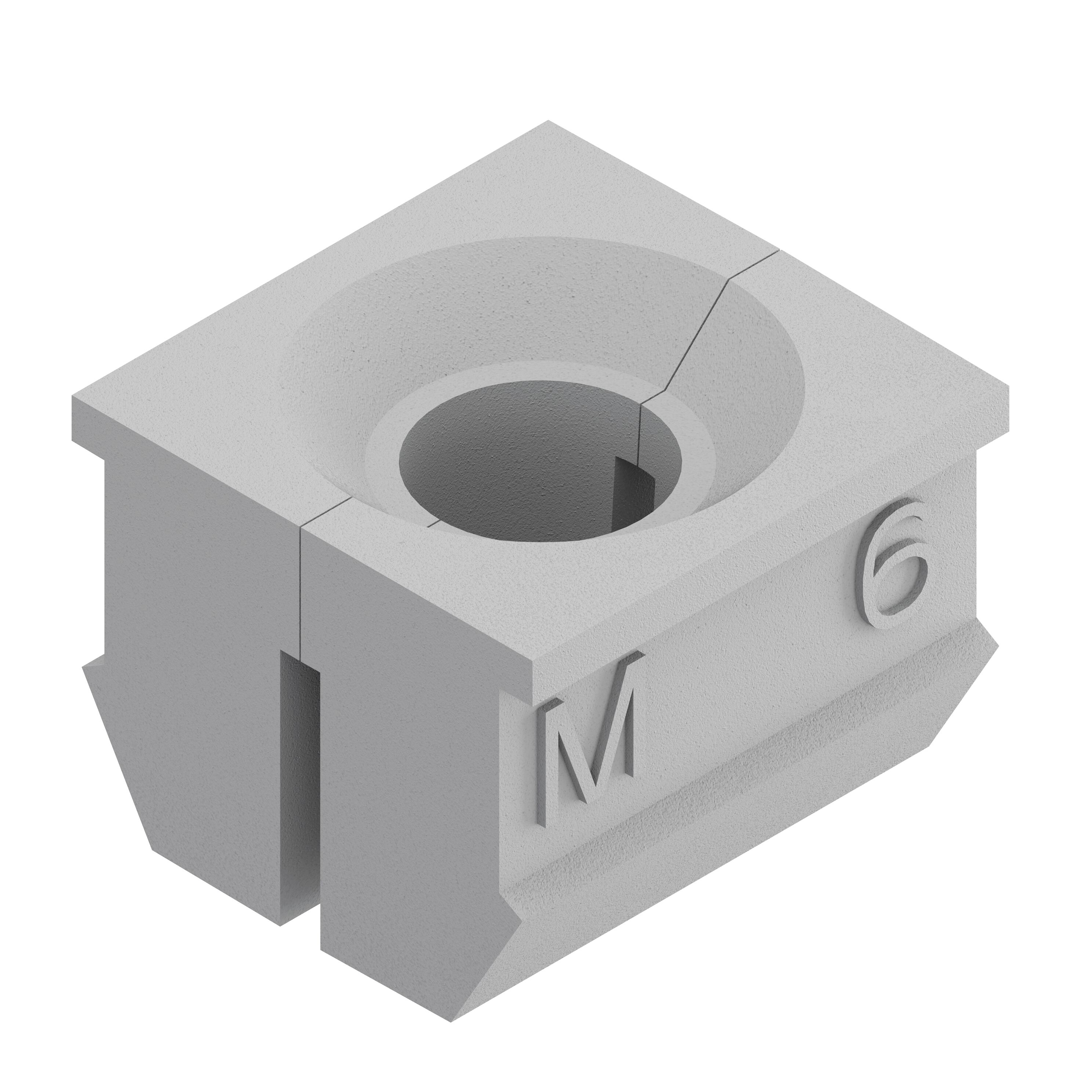 Bosch Rexroth EXPANDER NUT M6 GREY