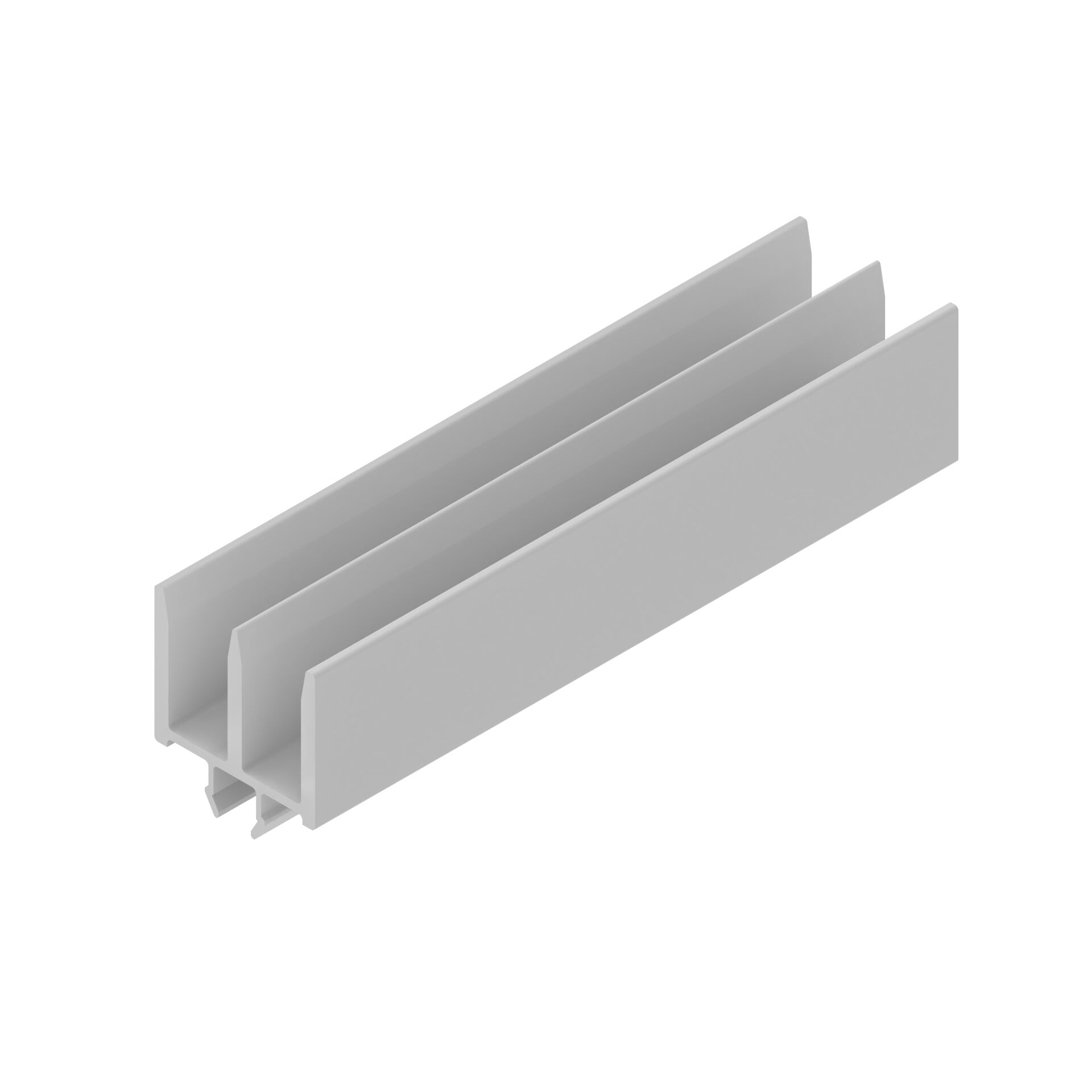 Bosch Rexroth SLIDING DOOR PROFILE 8 PVC L=2000MM GREY