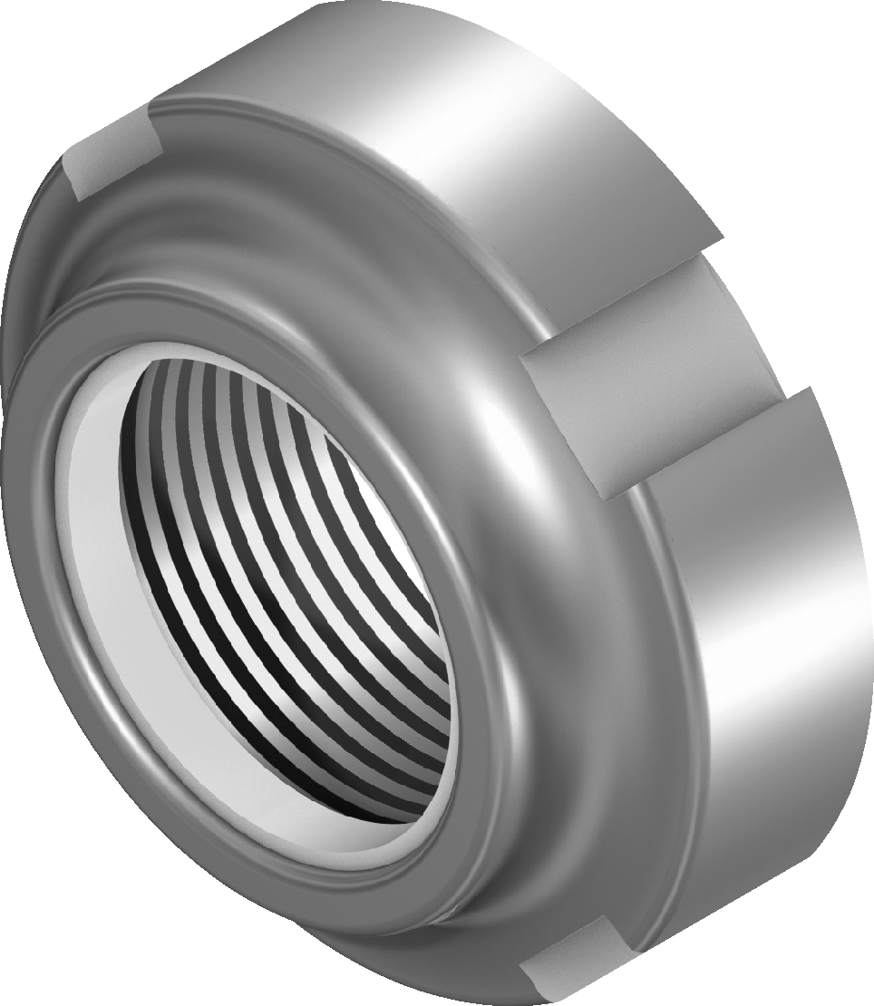 Bosch Rexroth SLOTTED ROUND NUT NMG 12X1 - ZN