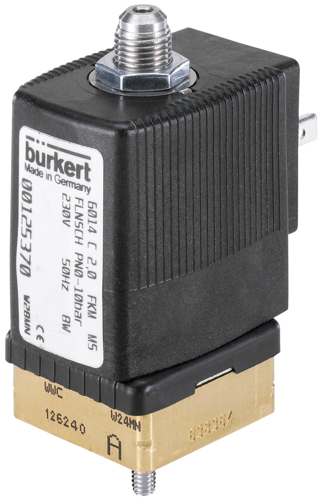 Buerkert Type 6014 3/2-way-solenoid valve, direct acting