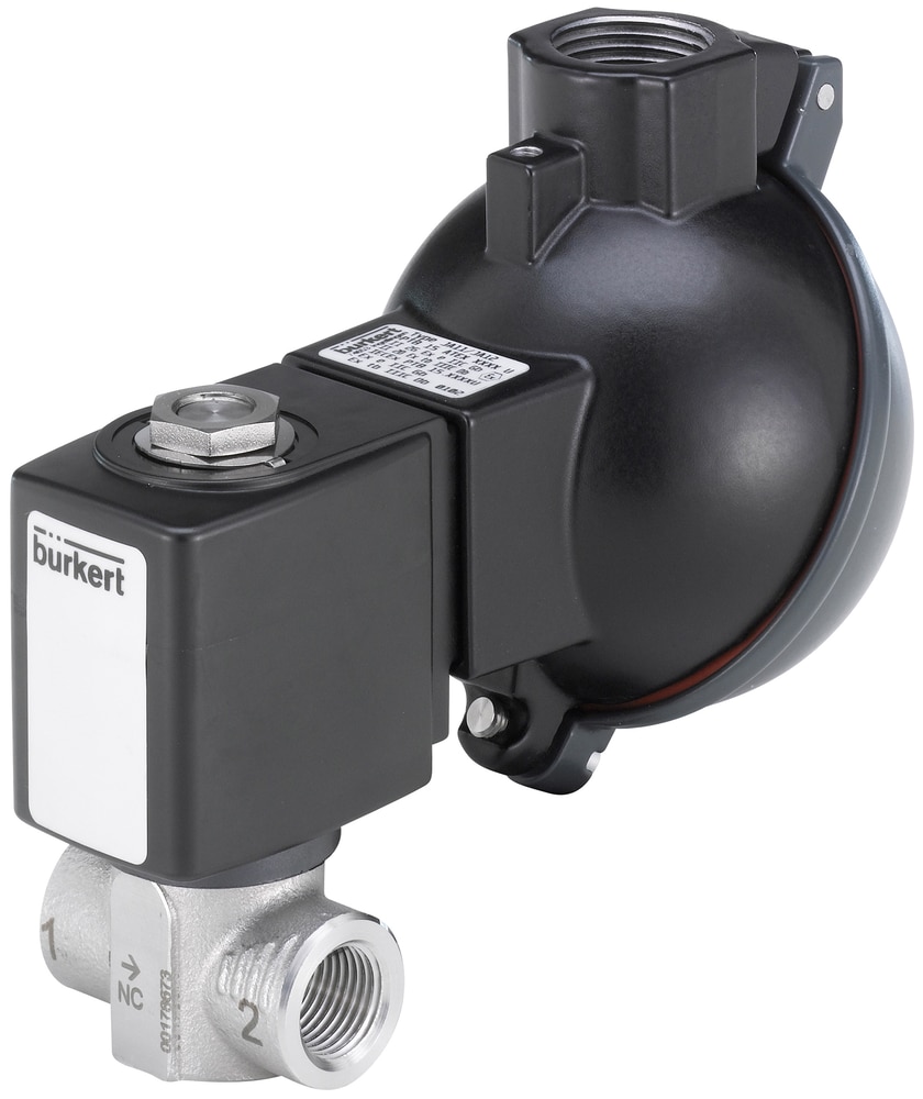 2/2-way-servo solenoid valve
