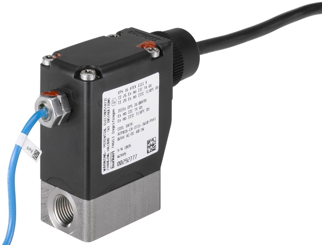 2/2-way-solenoid valve Ex; direct acting