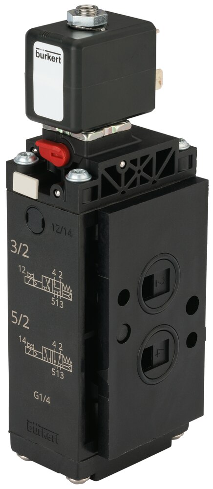 Buerkert Type 6519 3/2 and 5/2-way-pneumatic valve 32 mm