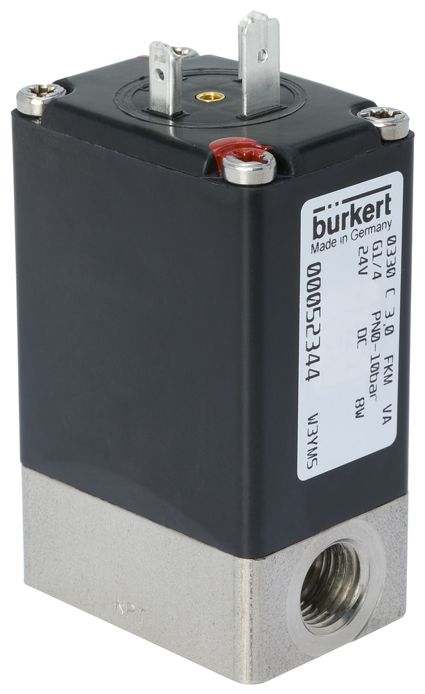 2/2-way-solenoid valve; direct acting