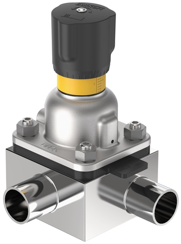 Buerkert Type 2934 Diaphragm T-valve man. op. Basic