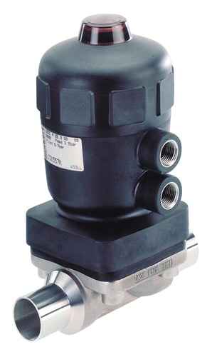 Buerkert Type 2031 2/2-way-piston-operated diaphragm valve