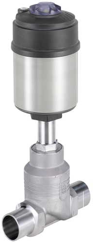 Buerkert Type 2101 2/2-way globe valve, pneum. operated