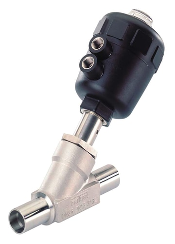 Buerkert Type 2000 2/2-way angle seat valve, pneu. operated