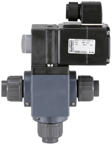 3/2-way-solenoid valve f.aggress. medium