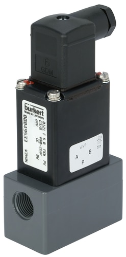 3/2-way-solenoid valve f.aggress. medium