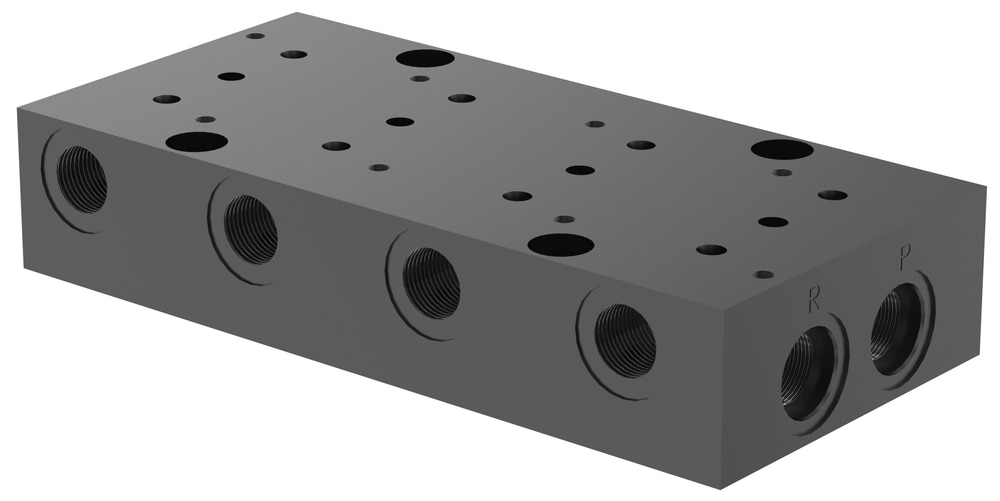 Buerkert Type KM00 Manifold 4-bank