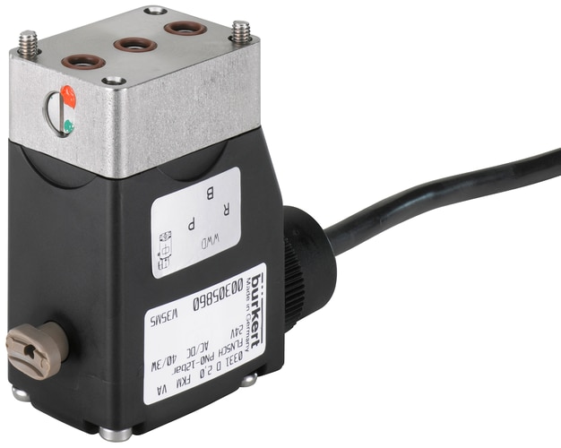 Buerkert Type 0331 3/2-way-solenoid valve; direct acting