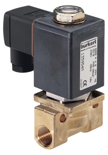 Buerkert Type 0255 2/2-way-solenoid valve; direct acting