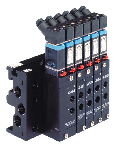Buerkert Type 0450 Multi-way spool valve
