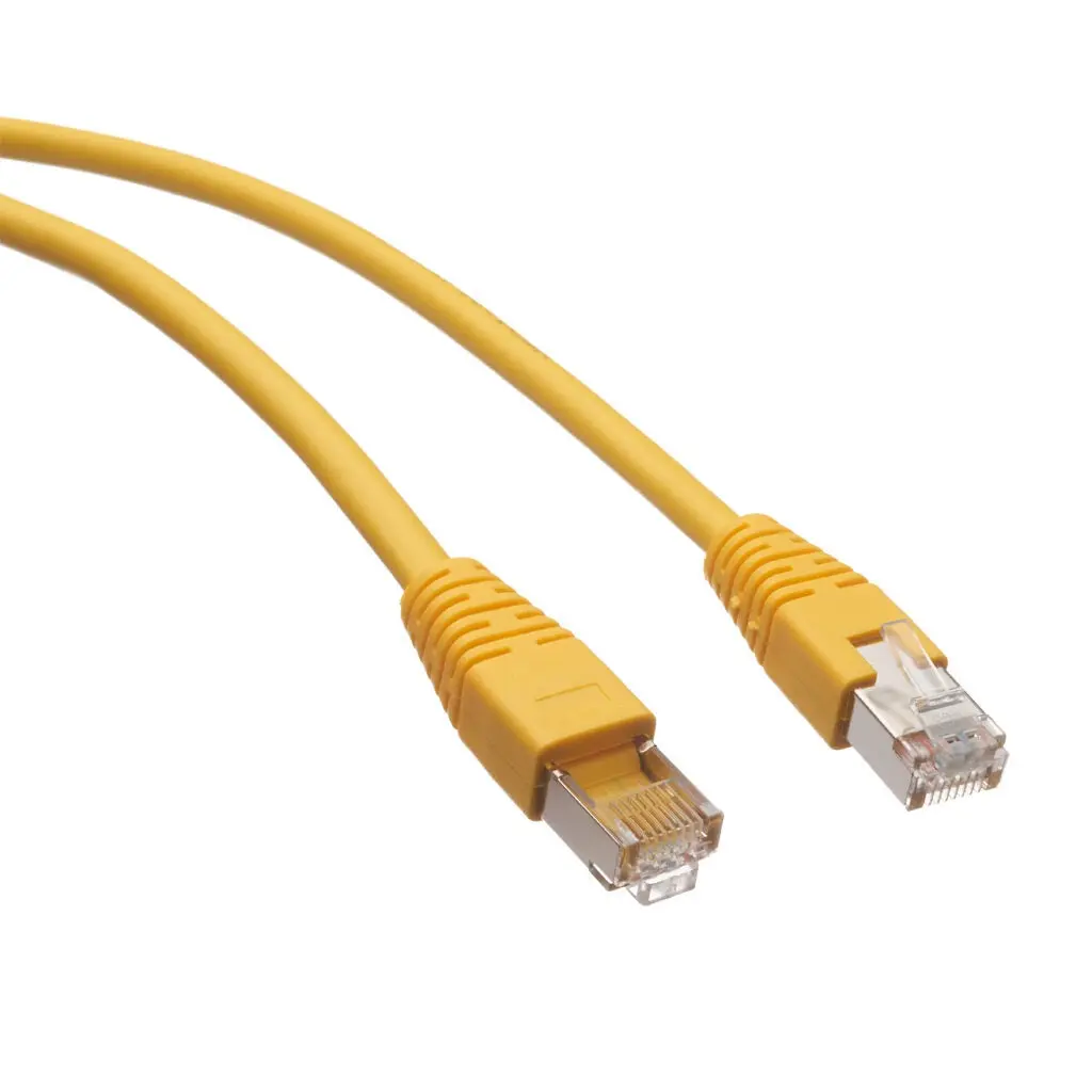 AutomationDirect Cat5e Ethernet straight-through patch cable - C5E-STPYL-S10