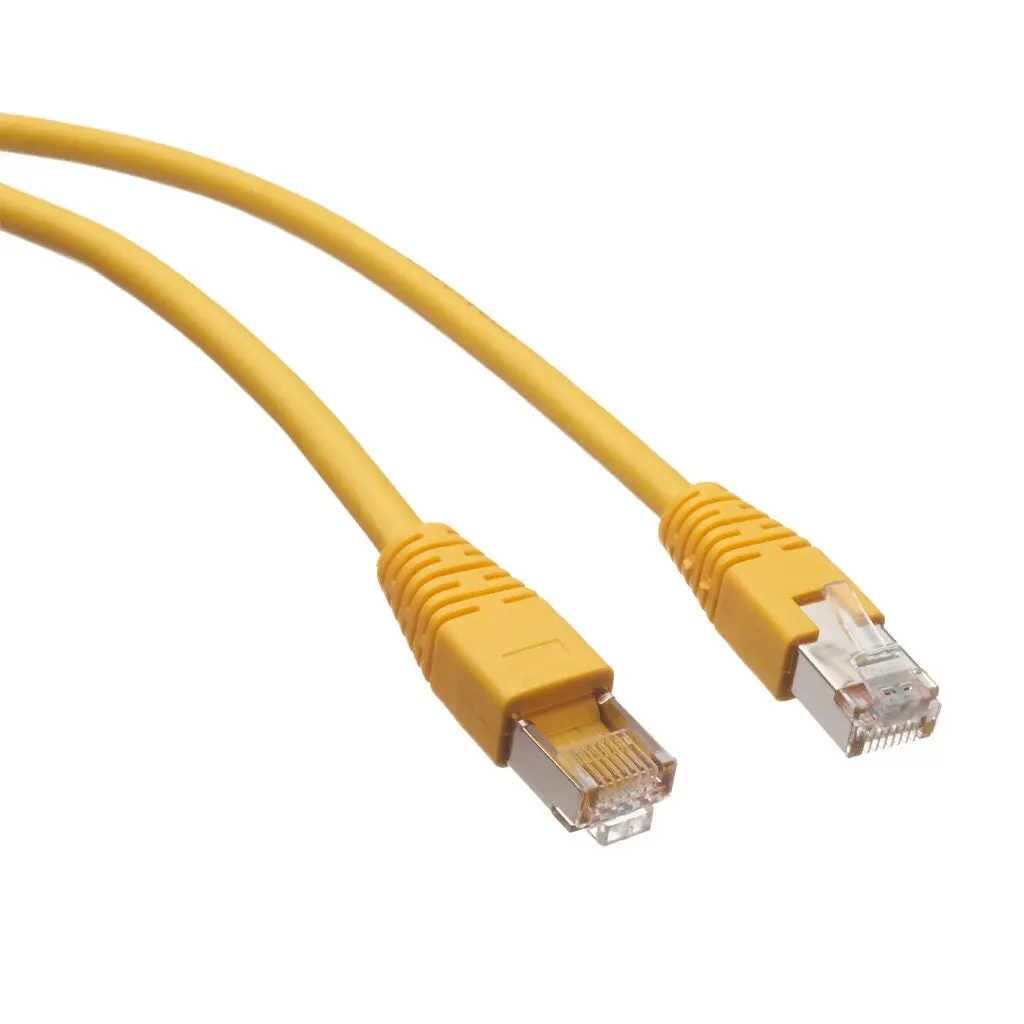 AutomationDirect Cat5e Ethernet straight-through patch cable - C5E-STPYL-S3