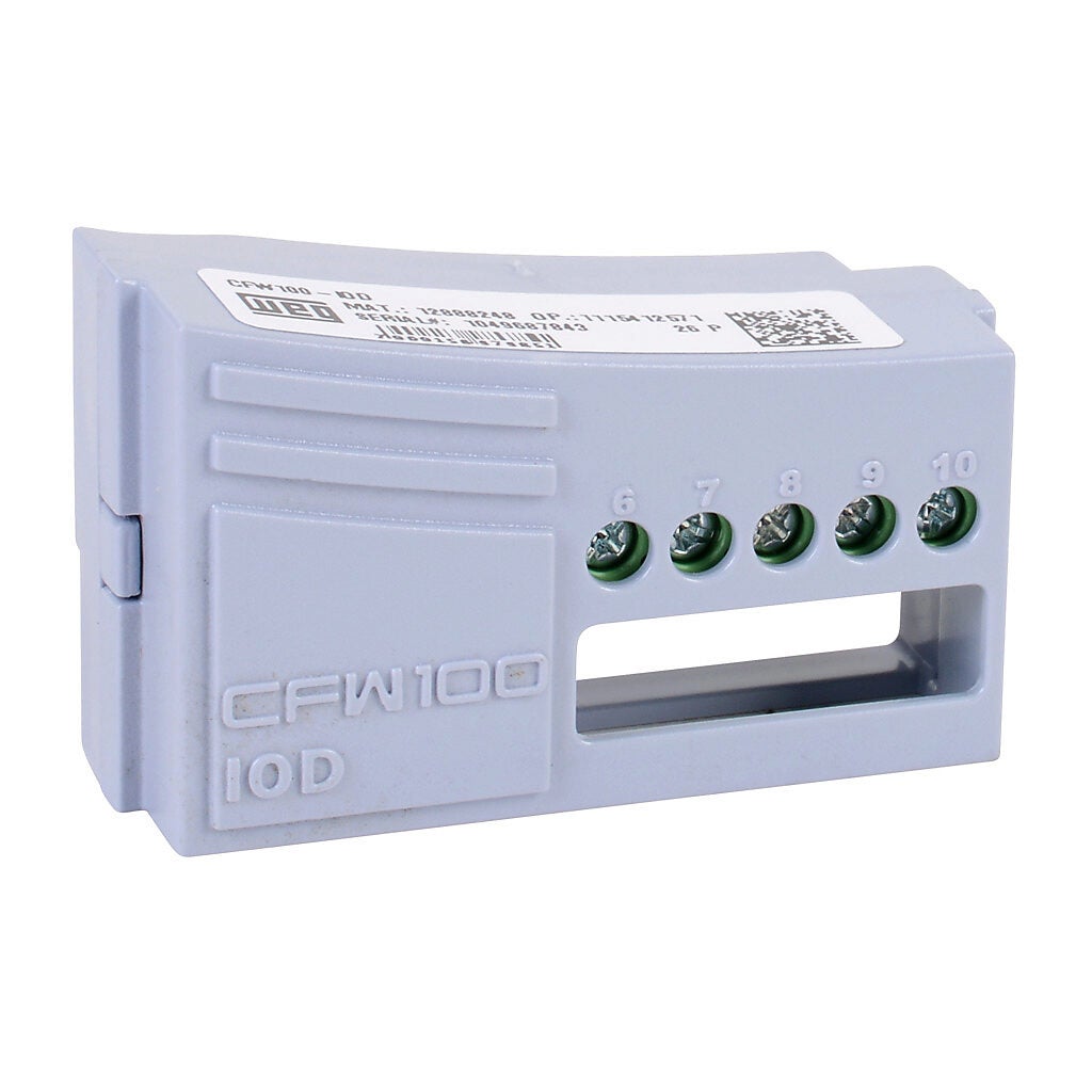 WEG Electric CFW100 series discrete input module - CFW100-IOD