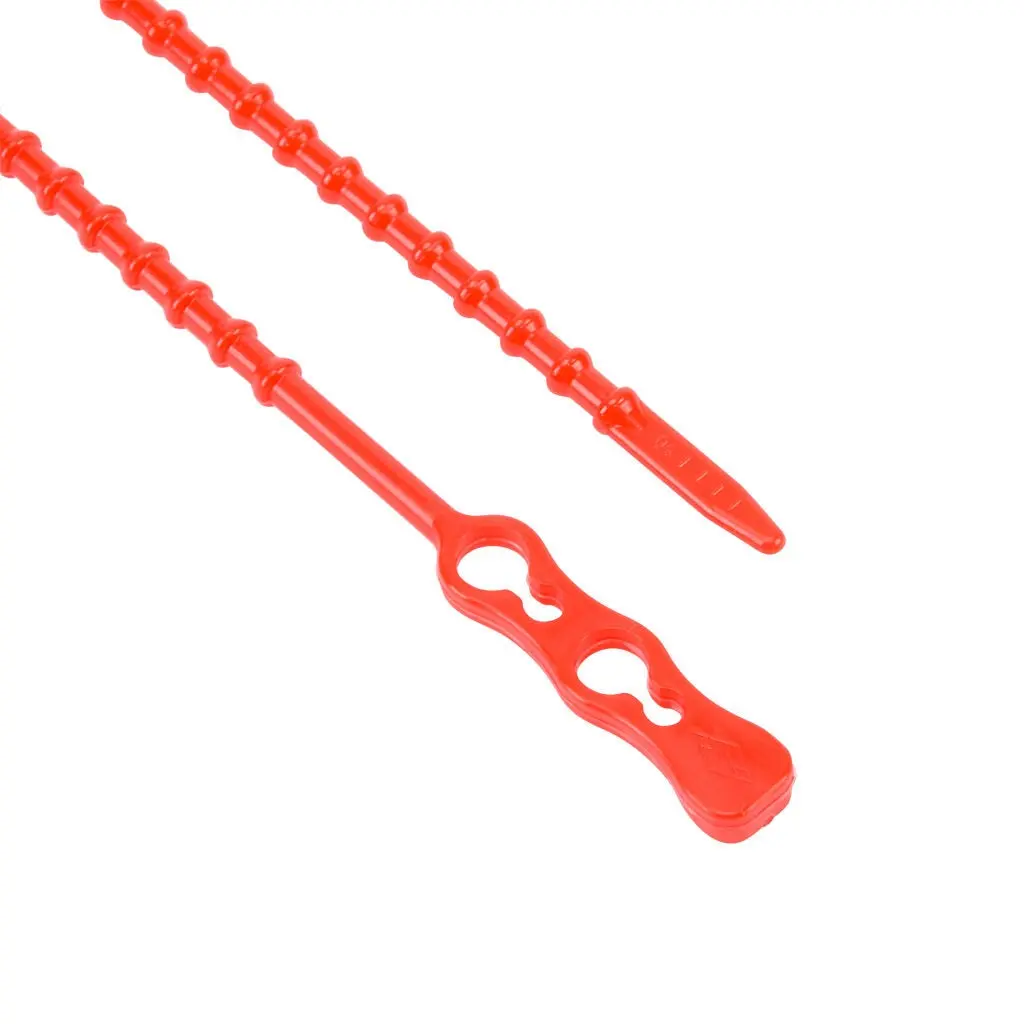 SapiSelco CLICK Tie series beaded releasable cable tie - CLT.10.2129R