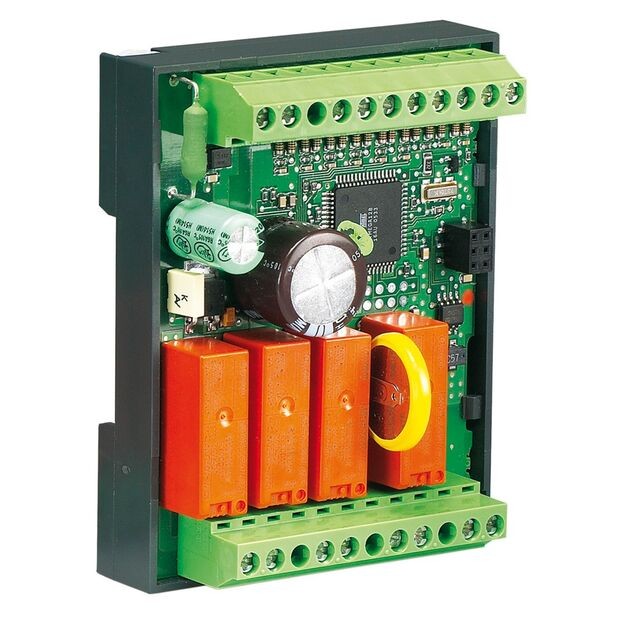 Crouzet 88970005 — Programmable Logic Controller (PLC) Chassis Mount, DIN Rail 12VDC