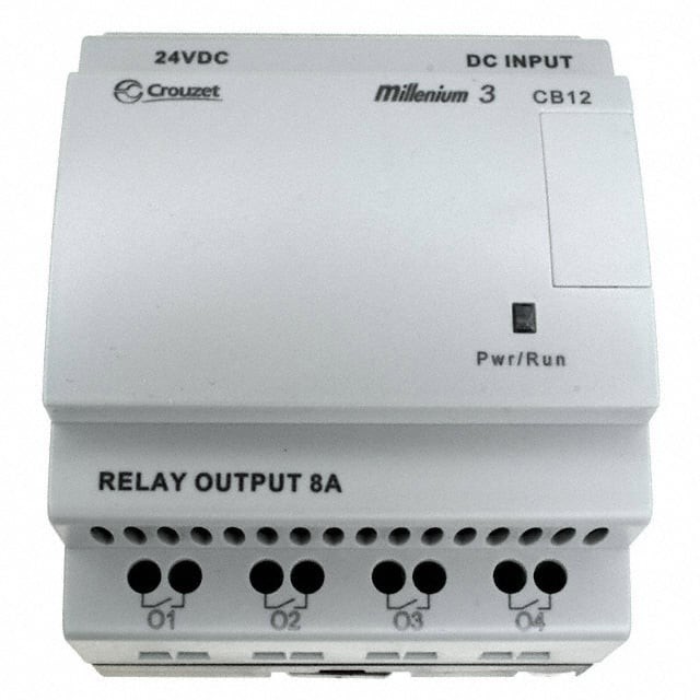 Crouzet 88970021 — Programmable Logic Controller (PLC) Chassis Mount, DIN Rail 24VDC