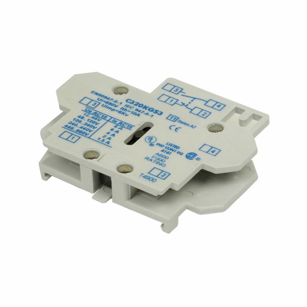 Cutler-Hammer C320KGS3 - Eaton - Auxiliary Block