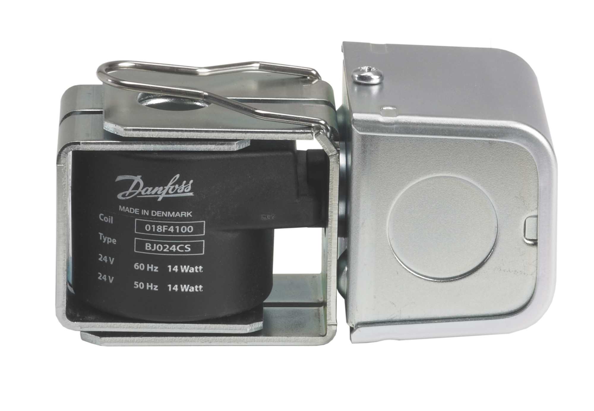 Danfoss Solenoid coil, BJ120CS, Junction box, 8 in, Supply voltage [V] AC: 110