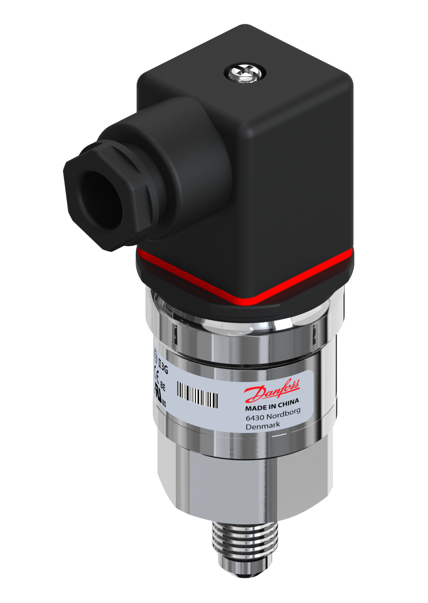 Danfoss Pressure transmitter, AKS 3000, 0 bar - 25 bar, 0 psi - 362.5 psi